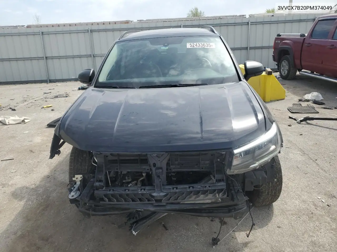 2023 Volkswagen Taos S VIN: 3VVCX7B20PM374049 Lot: 52433635