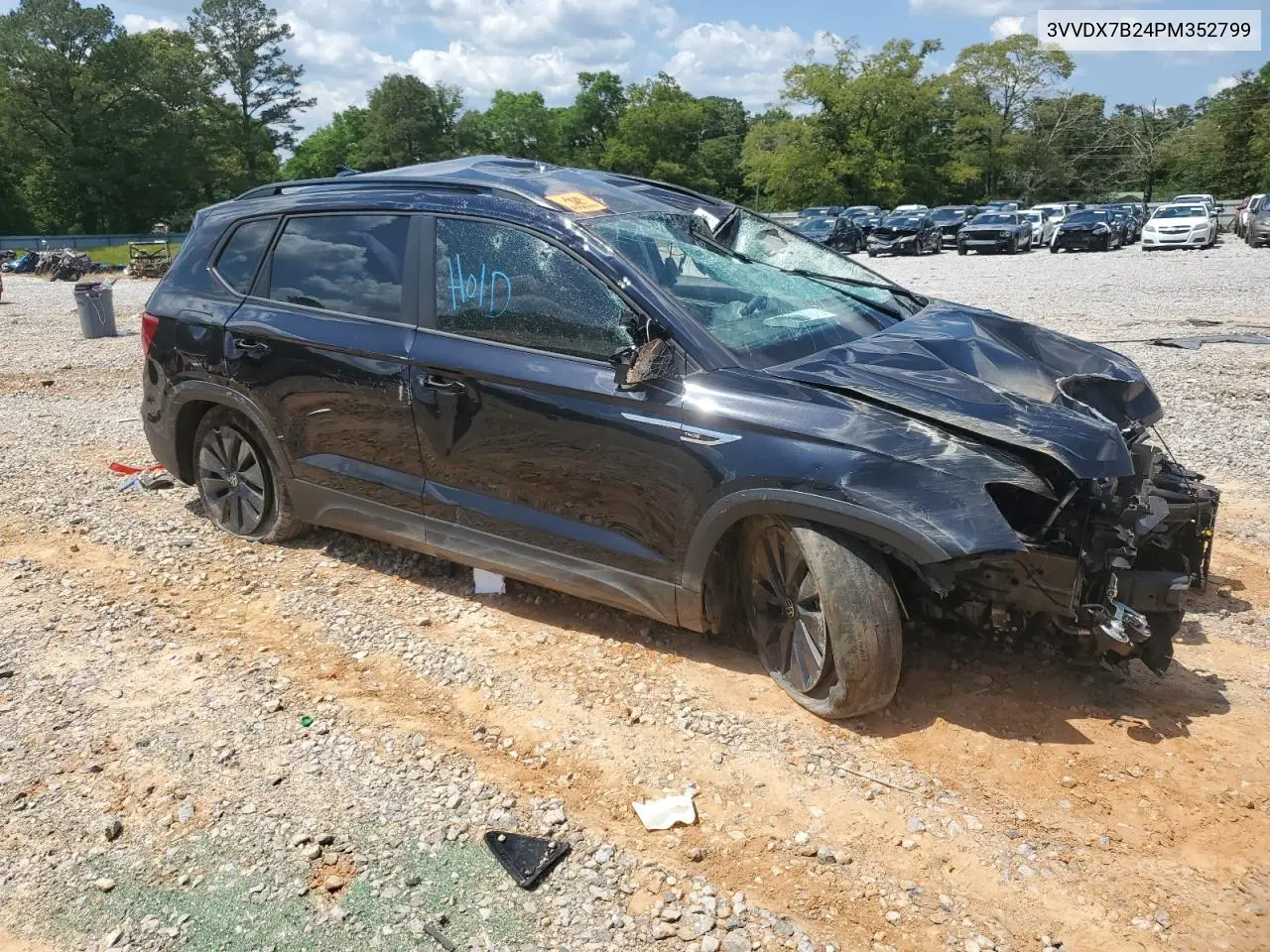 2023 Volkswagen Taos S VIN: 3VVDX7B24PM352799 Lot: 54436355