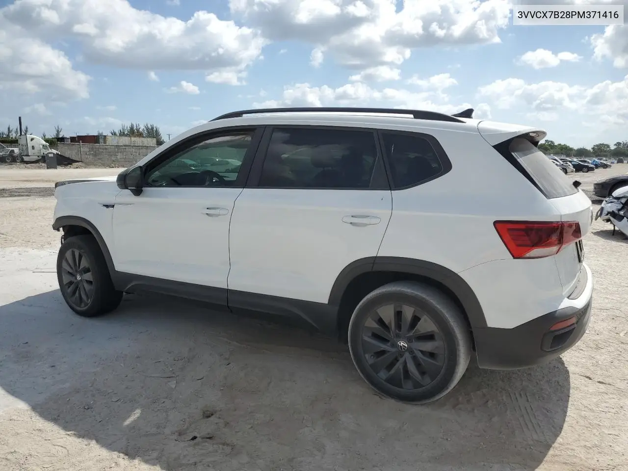 2023 Volkswagen Taos S VIN: 3VVCX7B28PM371416 Lot: 55072465