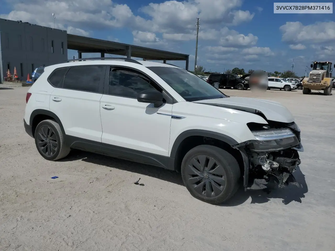 2023 Volkswagen Taos S VIN: 3VVCX7B28PM371416 Lot: 55072465