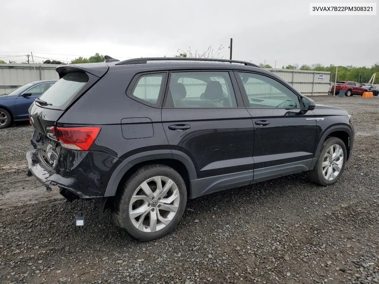 2023 Volkswagen Taos S VIN: 3VVAX7B22PM308321 Lot: 55576415