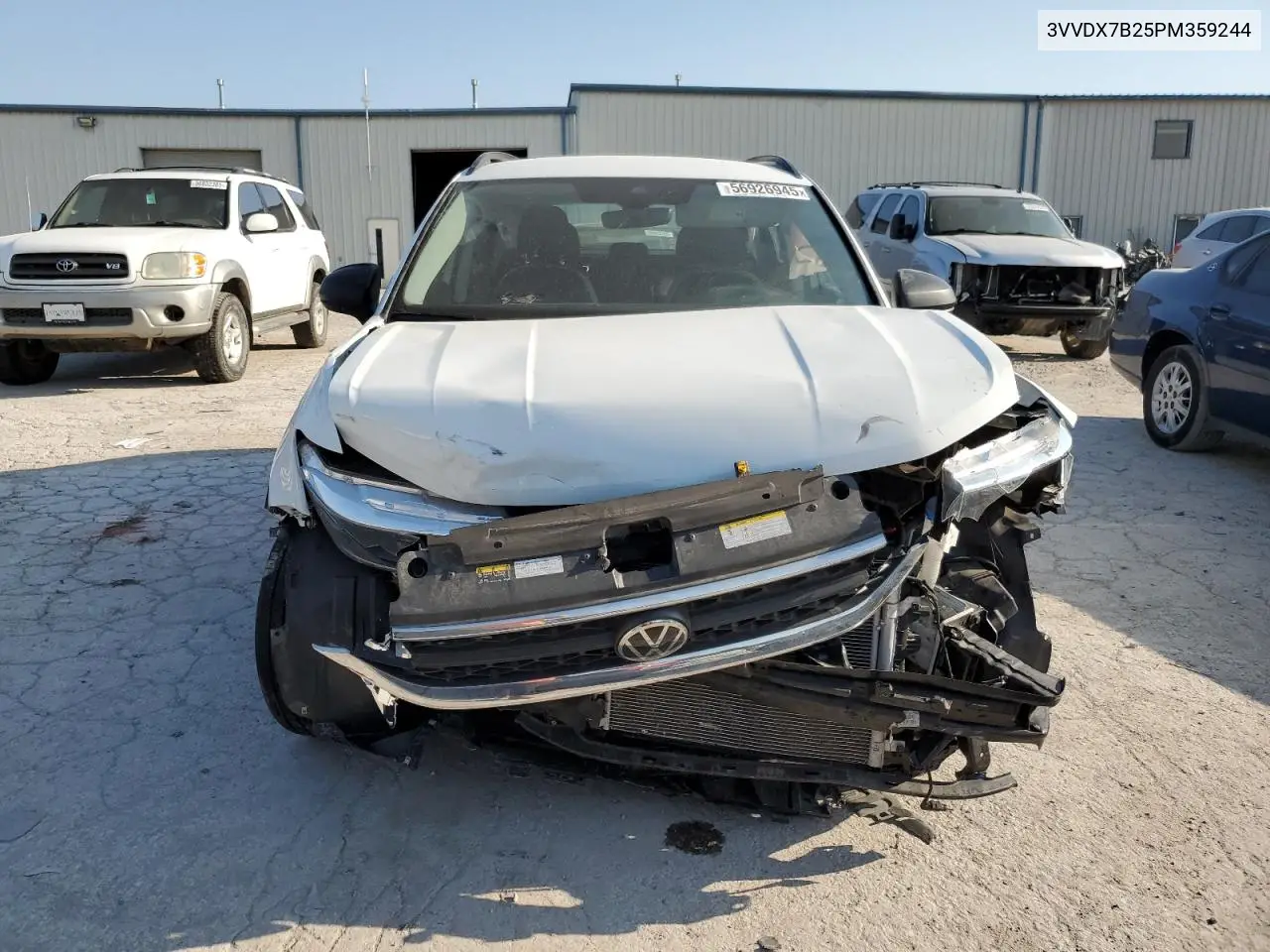 2023 Volkswagen Taos S VIN: 3VVDX7B25PM359244 Lot: 56926945