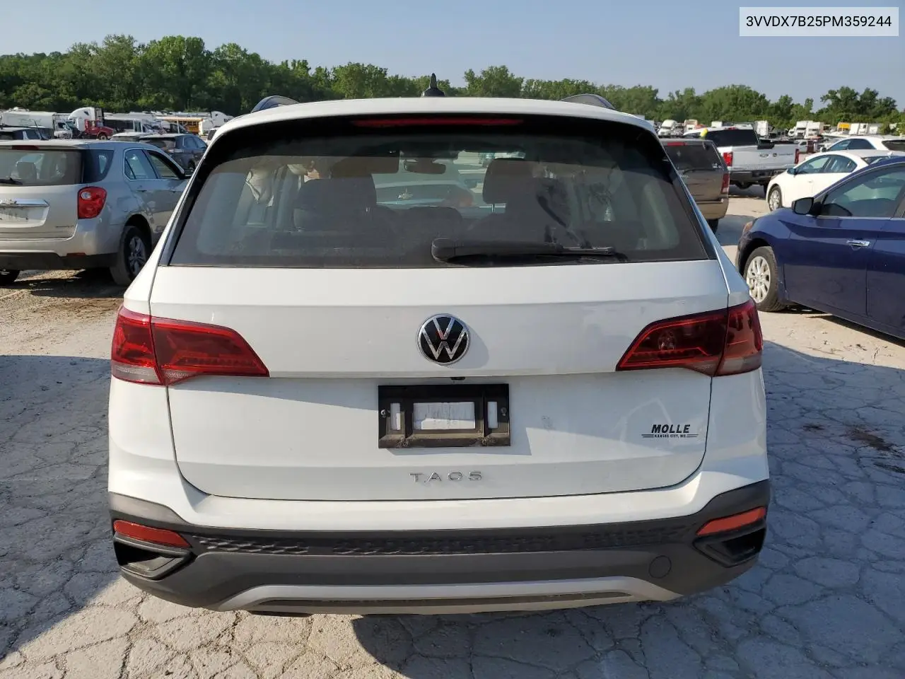 2023 Volkswagen Taos S VIN: 3VVDX7B25PM359244 Lot: 56926945
