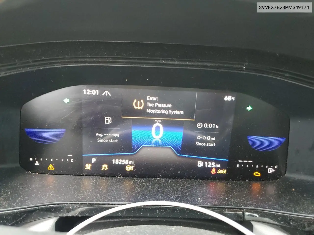 2023 Volkswagen Taos S VIN: 3VVFX7B23PM349174 Lot: 61264635