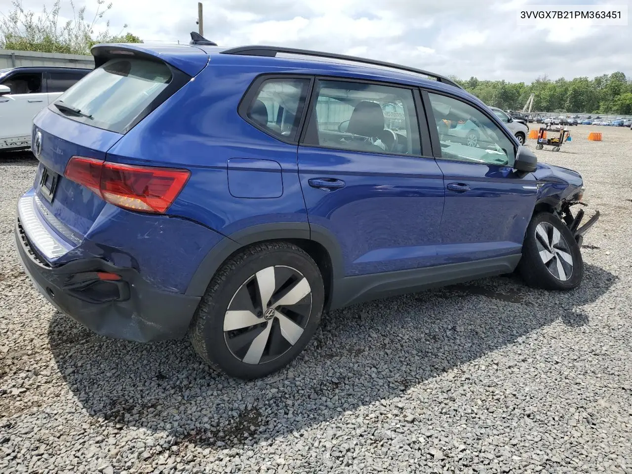 2023 Volkswagen Taos S VIN: 3VVGX7B21PM363451 Lot: 61391075