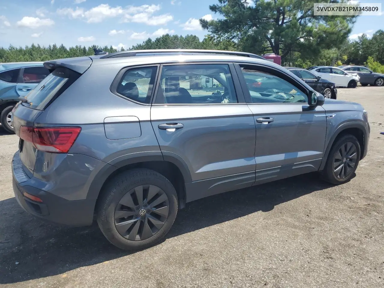 2023 Volkswagen Taos S VIN: 3VVDX7B21PM345809 Lot: 61465985