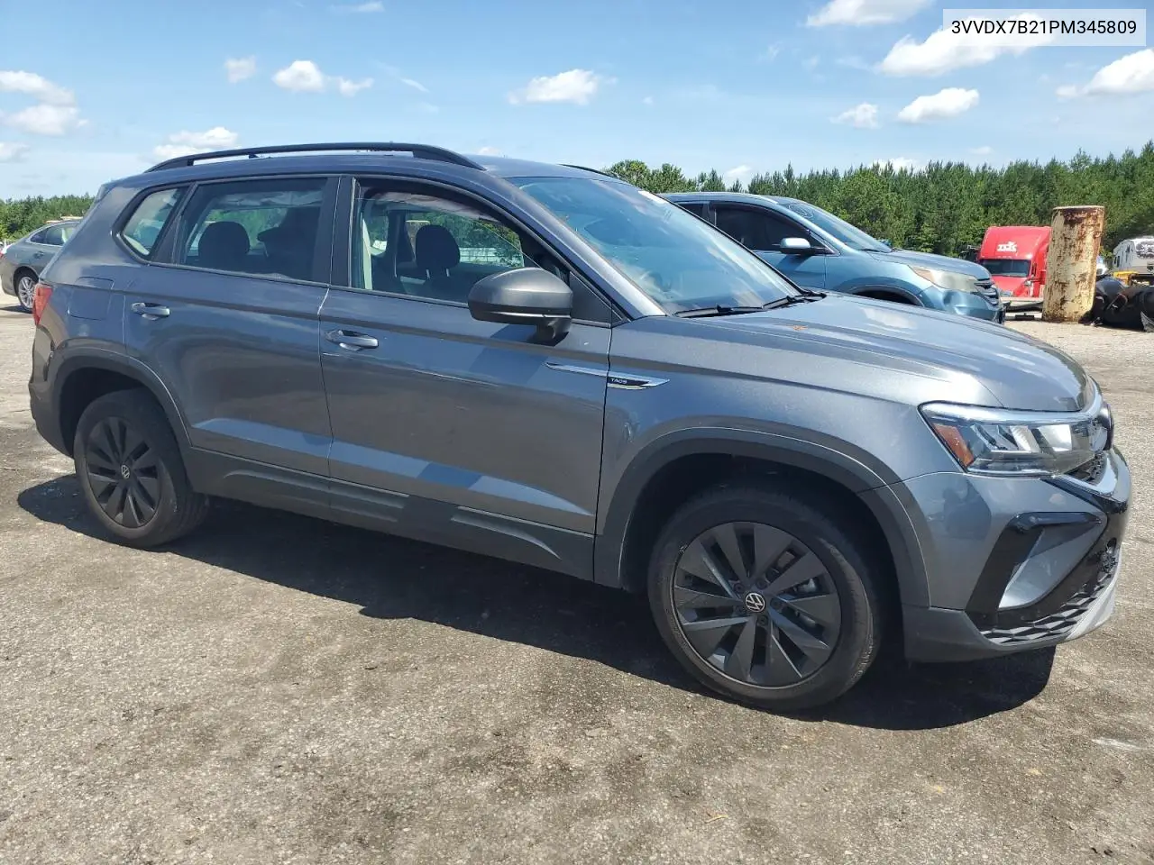 2023 Volkswagen Taos S VIN: 3VVDX7B21PM345809 Lot: 61465985