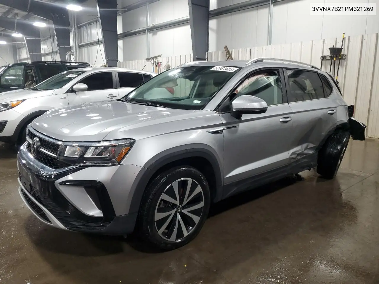 2023 Volkswagen Taos Se VIN: 3VVNX7B21PM321269 Lot: 61481485