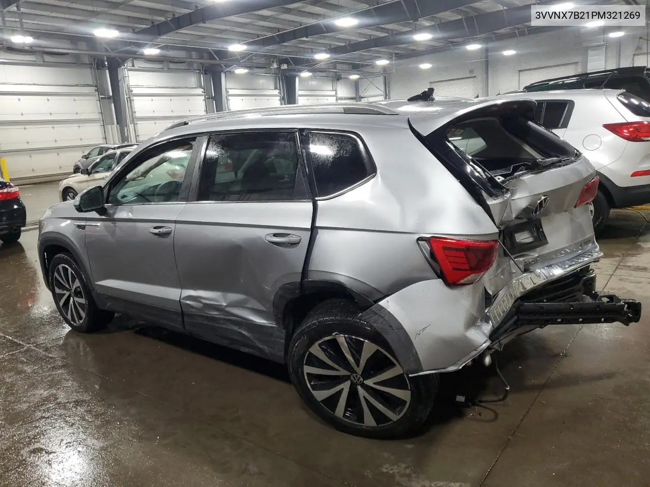 2023 Volkswagen Taos Se VIN: 3VVNX7B21PM321269 Lot: 61481485