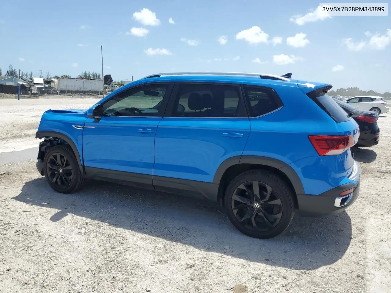 2023 Volkswagen Taos Se VIN: 3VVSX7B28PM343899 Lot: 61774685
