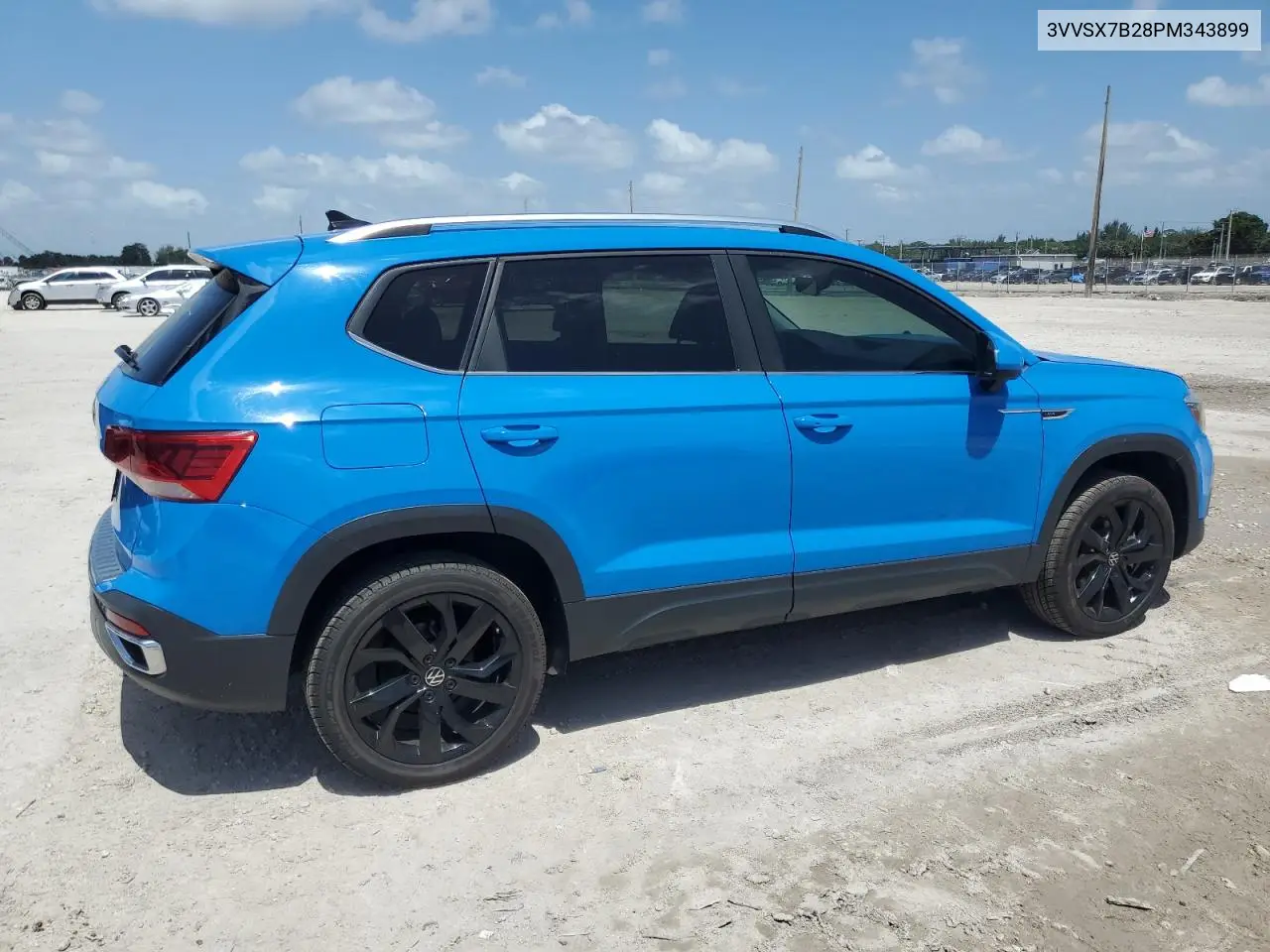 2023 Volkswagen Taos Se VIN: 3VVSX7B28PM343899 Lot: 61774685