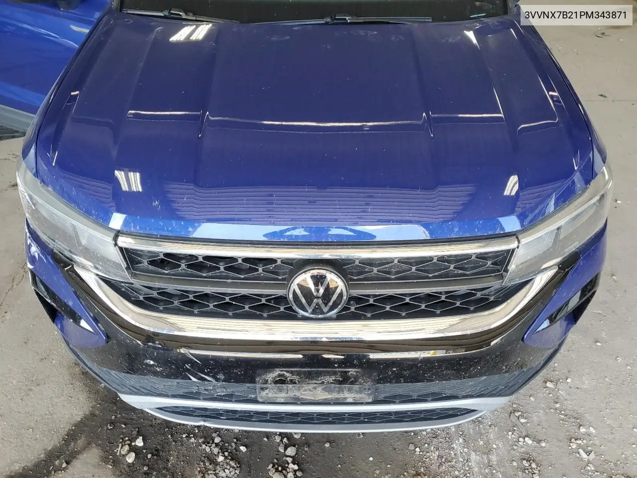 2023 Volkswagen Taos Se VIN: 3VVNX7B21PM343871 Lot: 61939265