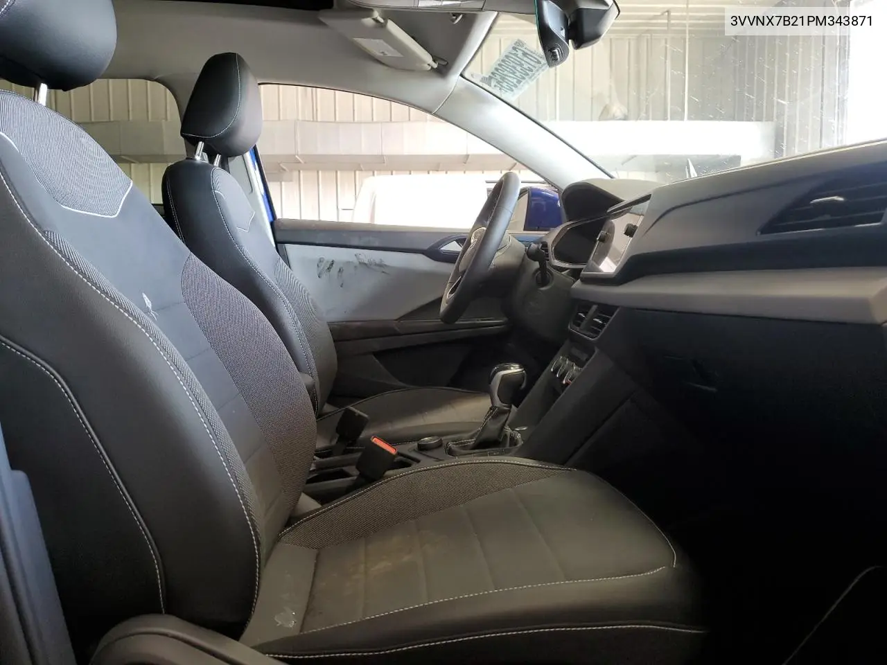 2023 Volkswagen Taos Se VIN: 3VVNX7B21PM343871 Lot: 61939265