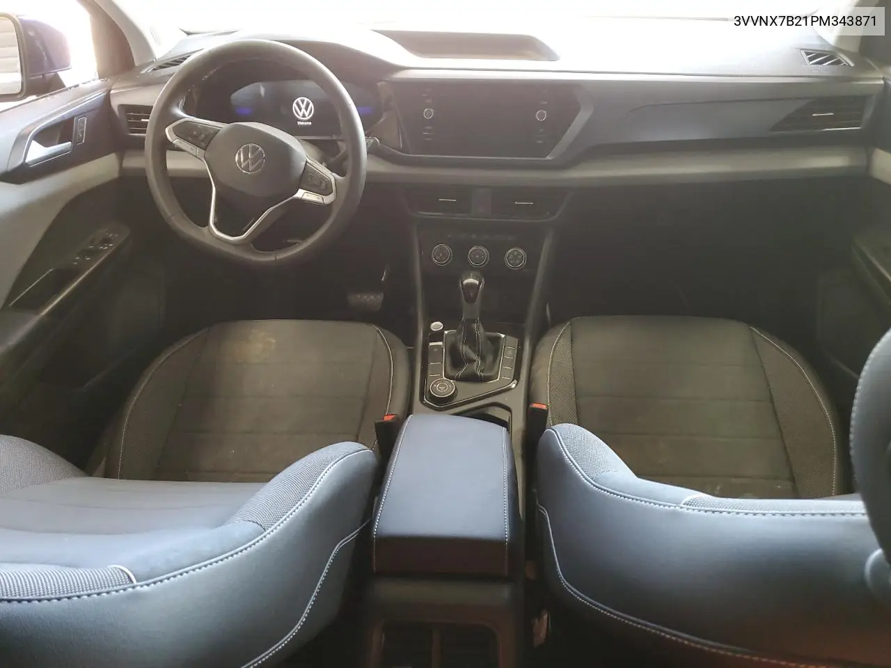 2023 Volkswagen Taos Se VIN: 3VVNX7B21PM343871 Lot: 61939265