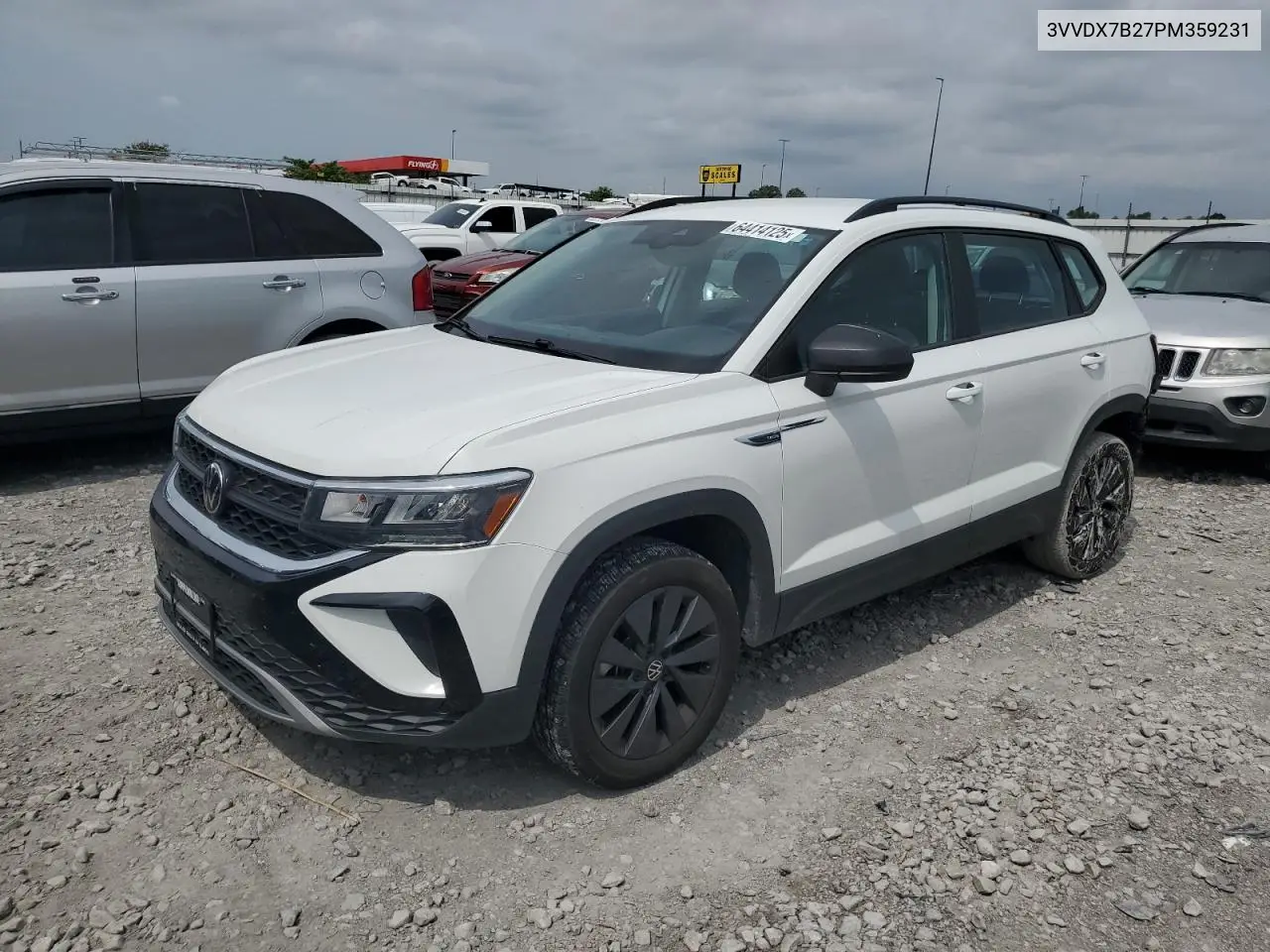 2023 Volkswagen Taos S VIN: 3VVDX7B27PM359231 Lot: 64414125