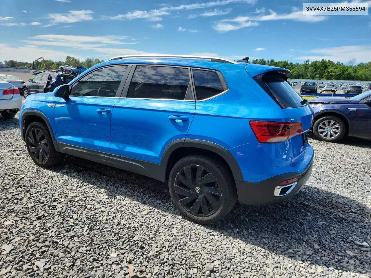 2023 Volkswagen Taos Sel VIN: 3VV4X7B25PM355694 Lot: 64996645