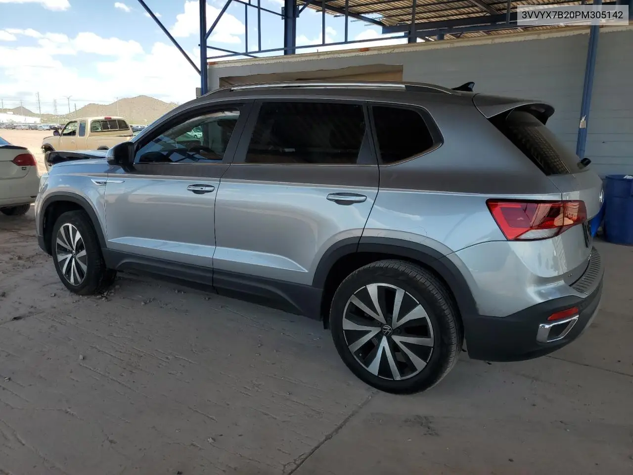2023 Volkswagen Taos Se VIN: 3VVYX7B20PM305142 Lot: 65249485