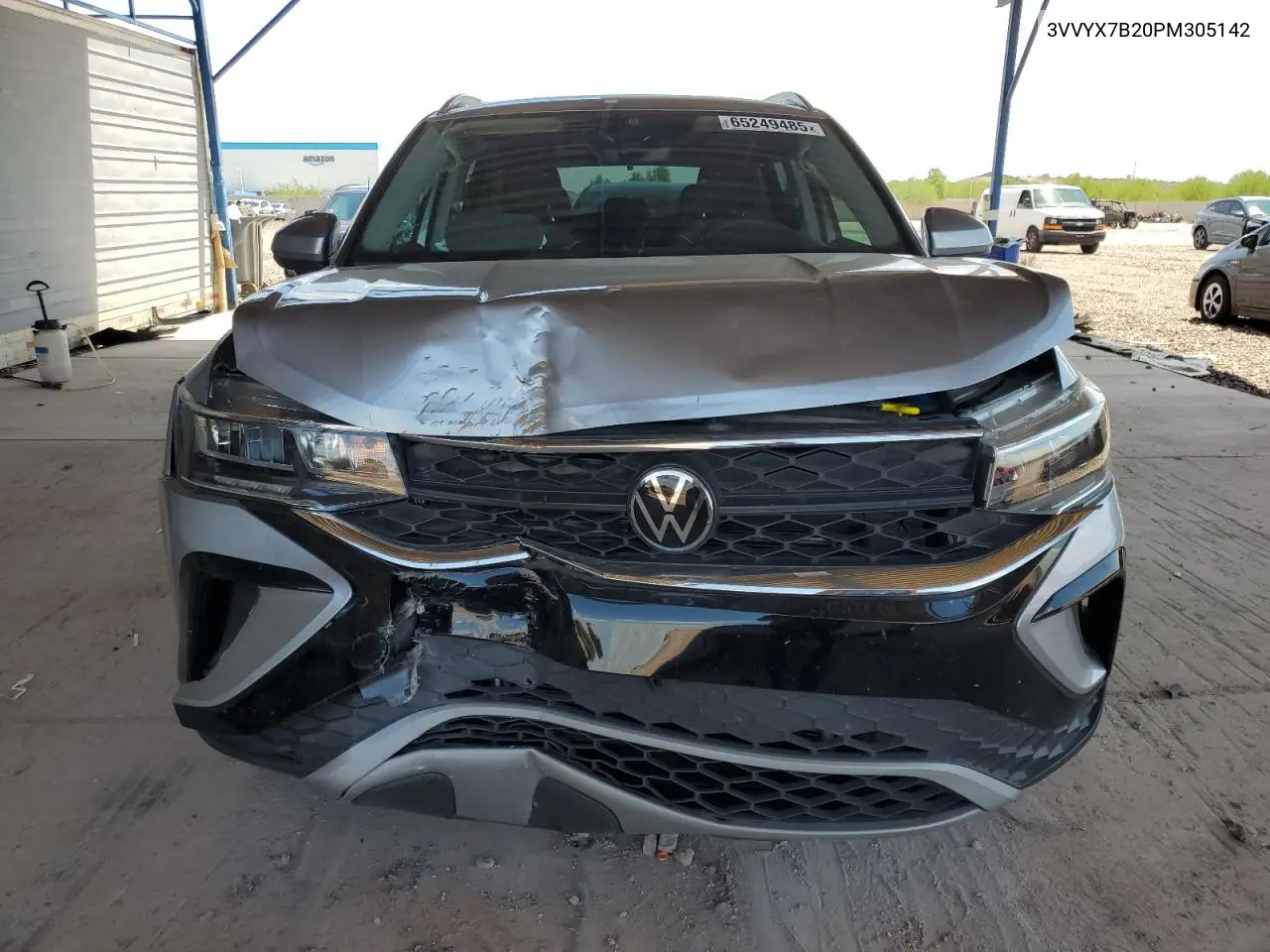 2023 Volkswagen Taos Se VIN: 3VVYX7B20PM305142 Lot: 65249485
