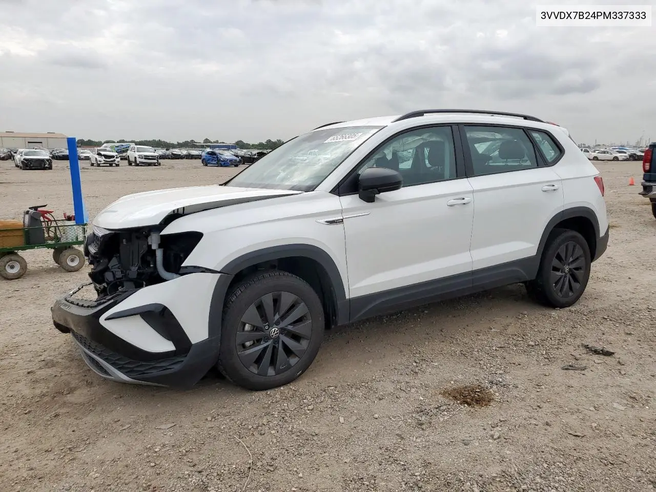 2023 Volkswagen Taos S VIN: 3VVDX7B24PM337333 Lot: 65266305