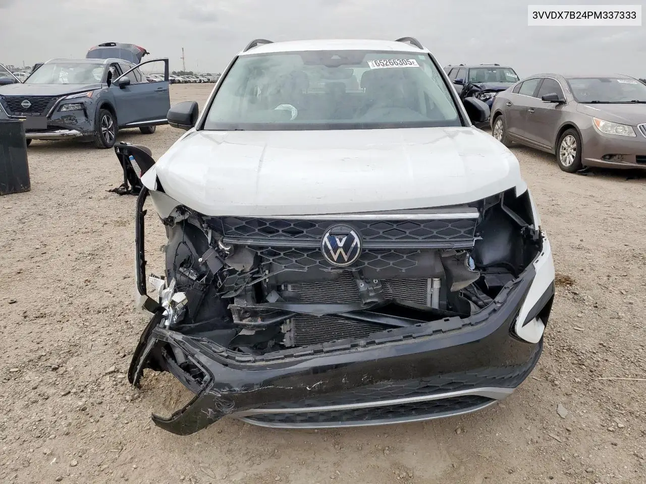 2023 Volkswagen Taos S VIN: 3VVDX7B24PM337333 Lot: 65266305