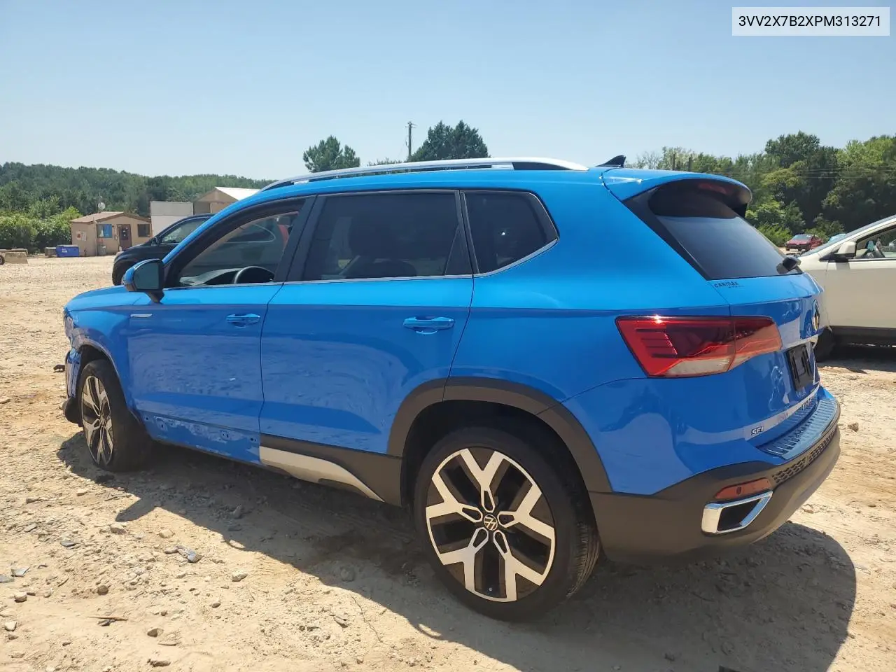 2023 Volkswagen Taos Sel VIN: 3VV2X7B2XPM313271 Lot: 65398675