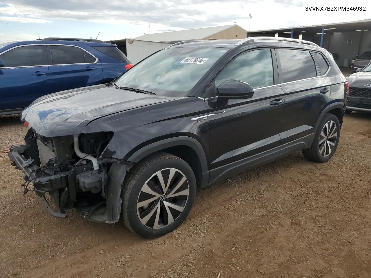 2023 Volkswagen Taos Se VIN: 3VVNX7B2XPM346932 Lot: 65719945