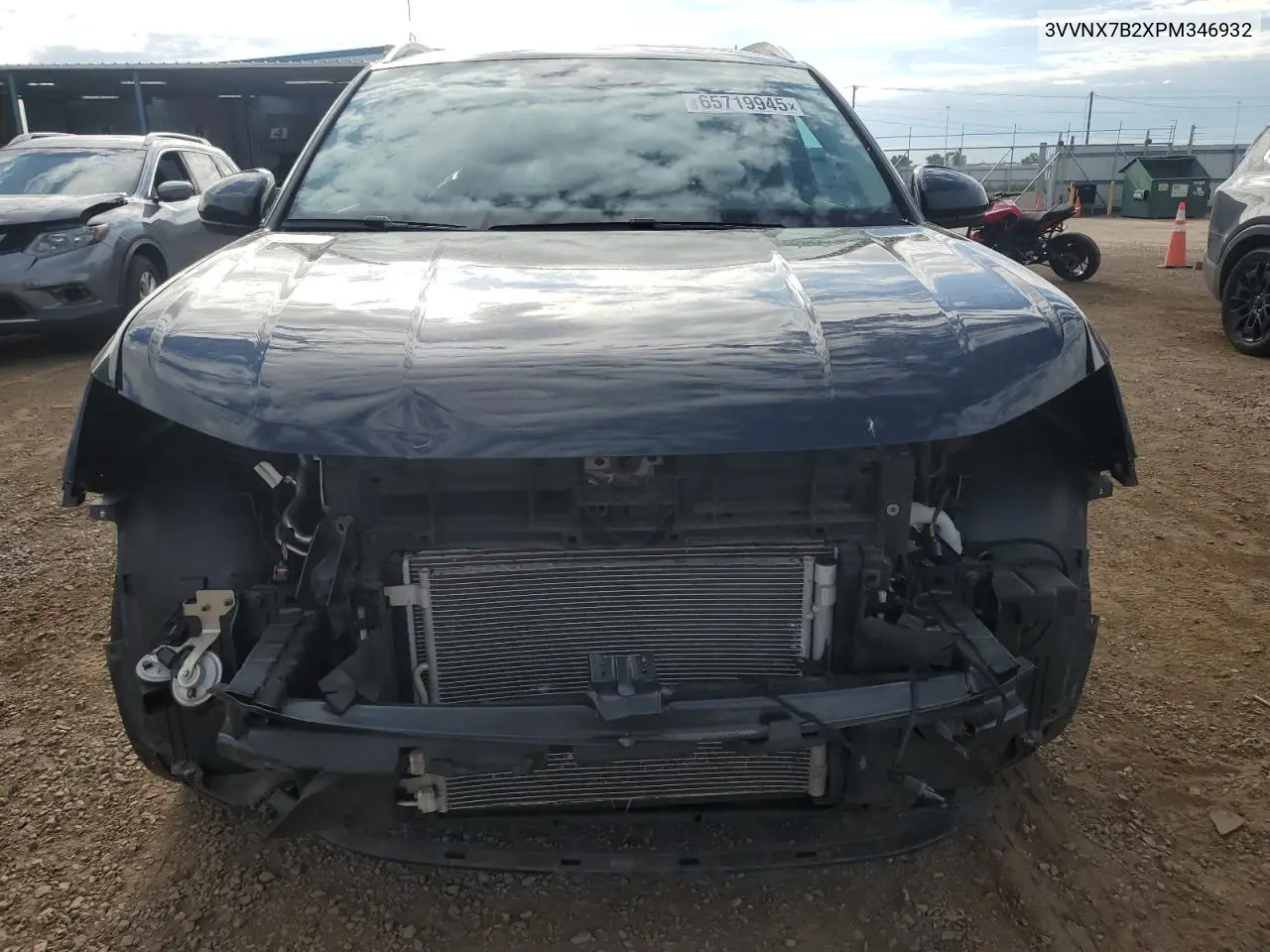 2023 Volkswagen Taos Se VIN: 3VVNX7B2XPM346932 Lot: 65719945
