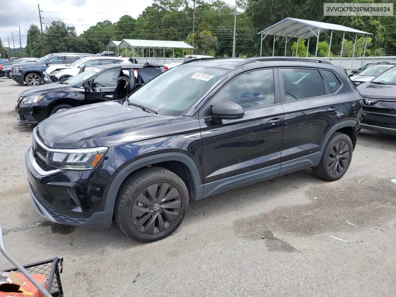 2023 Volkswagen Taos S VIN: 3VVCX7B28PM368824 Lot: 65755185