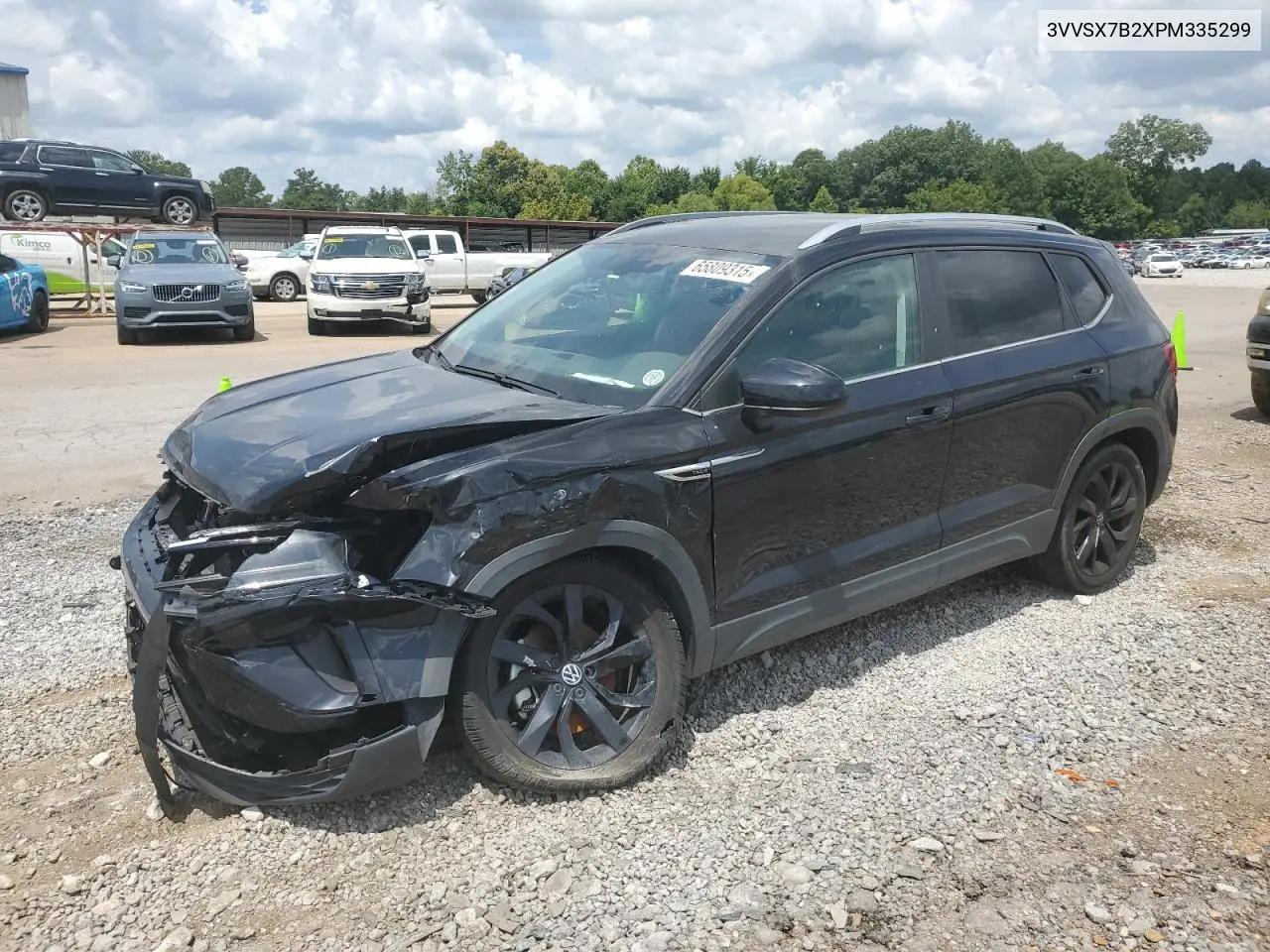 2023 Volkswagen Taos Se VIN: 3VVSX7B2XPM335299 Lot: 65809315