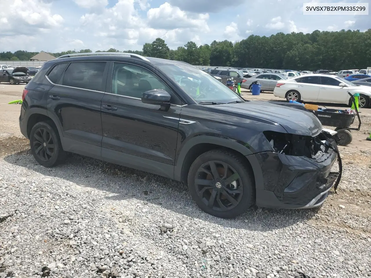 2023 Volkswagen Taos Se VIN: 3VVSX7B2XPM335299 Lot: 65809315