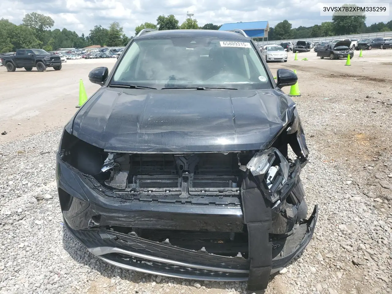2023 Volkswagen Taos Se VIN: 3VVSX7B2XPM335299 Lot: 65809315
