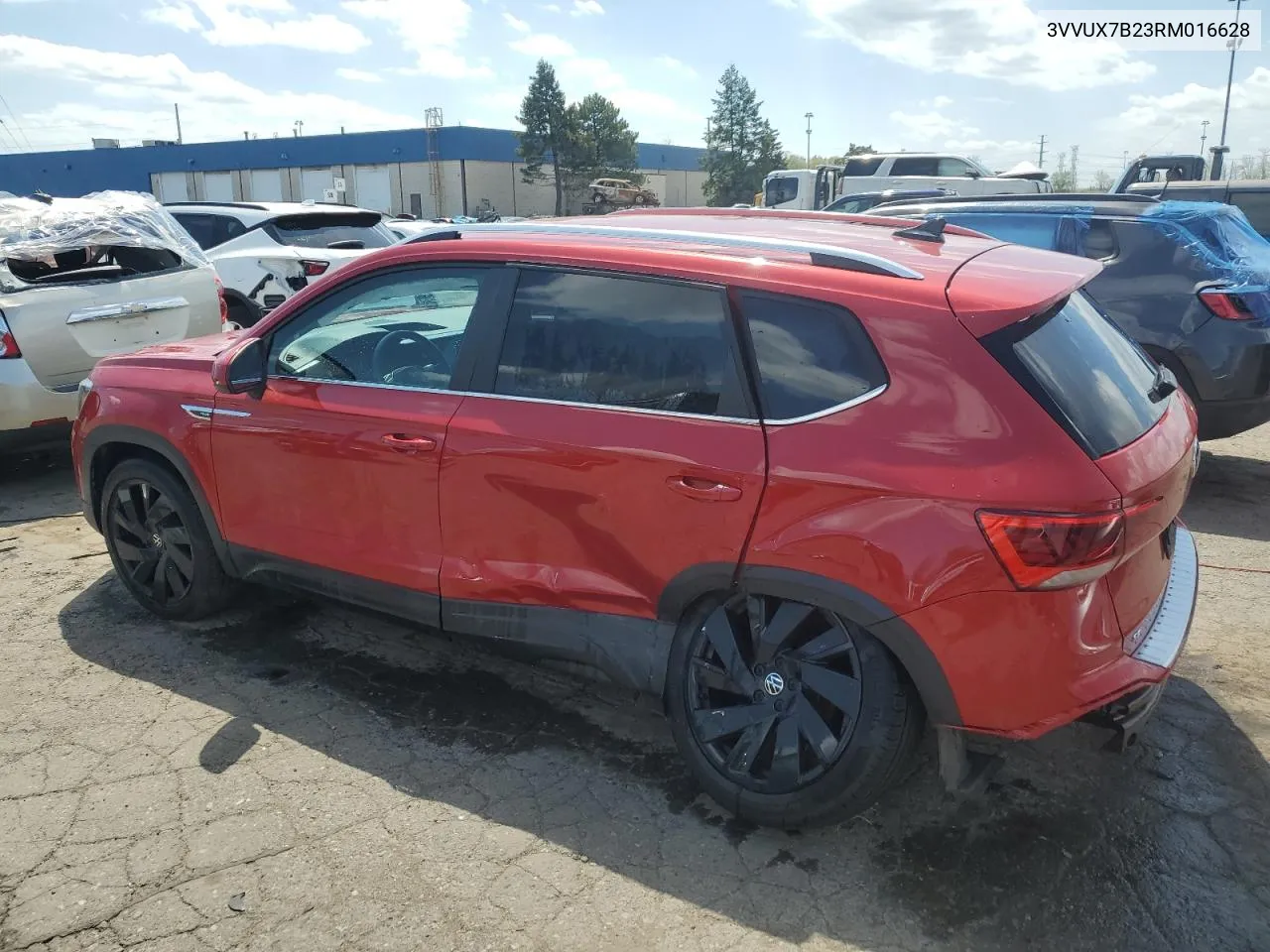 2024 Volkswagen Taos Se VIN: 3VVUX7B23RM016628 Lot: 52830814