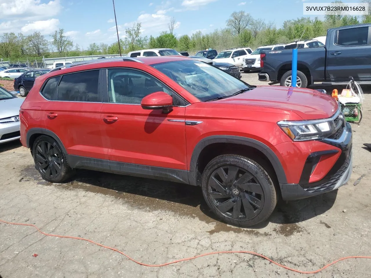 2024 Volkswagen Taos Se VIN: 3VVUX7B23RM016628 Lot: 52830814