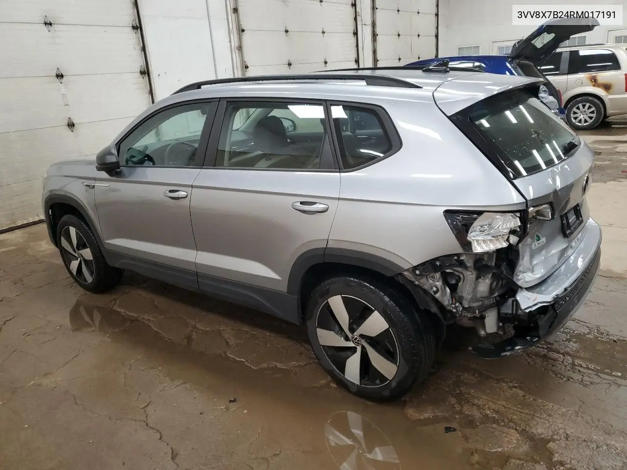 2024 Volkswagen Taos S VIN: 3VV8X7B24RM017191 Lot: 55762805