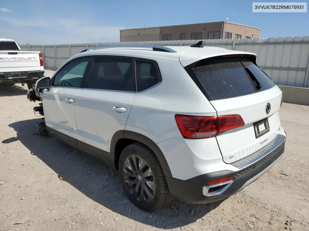 2024 Volkswagen Taos Se VIN: 3VVUX7B22RM075931 Lot: 56693785