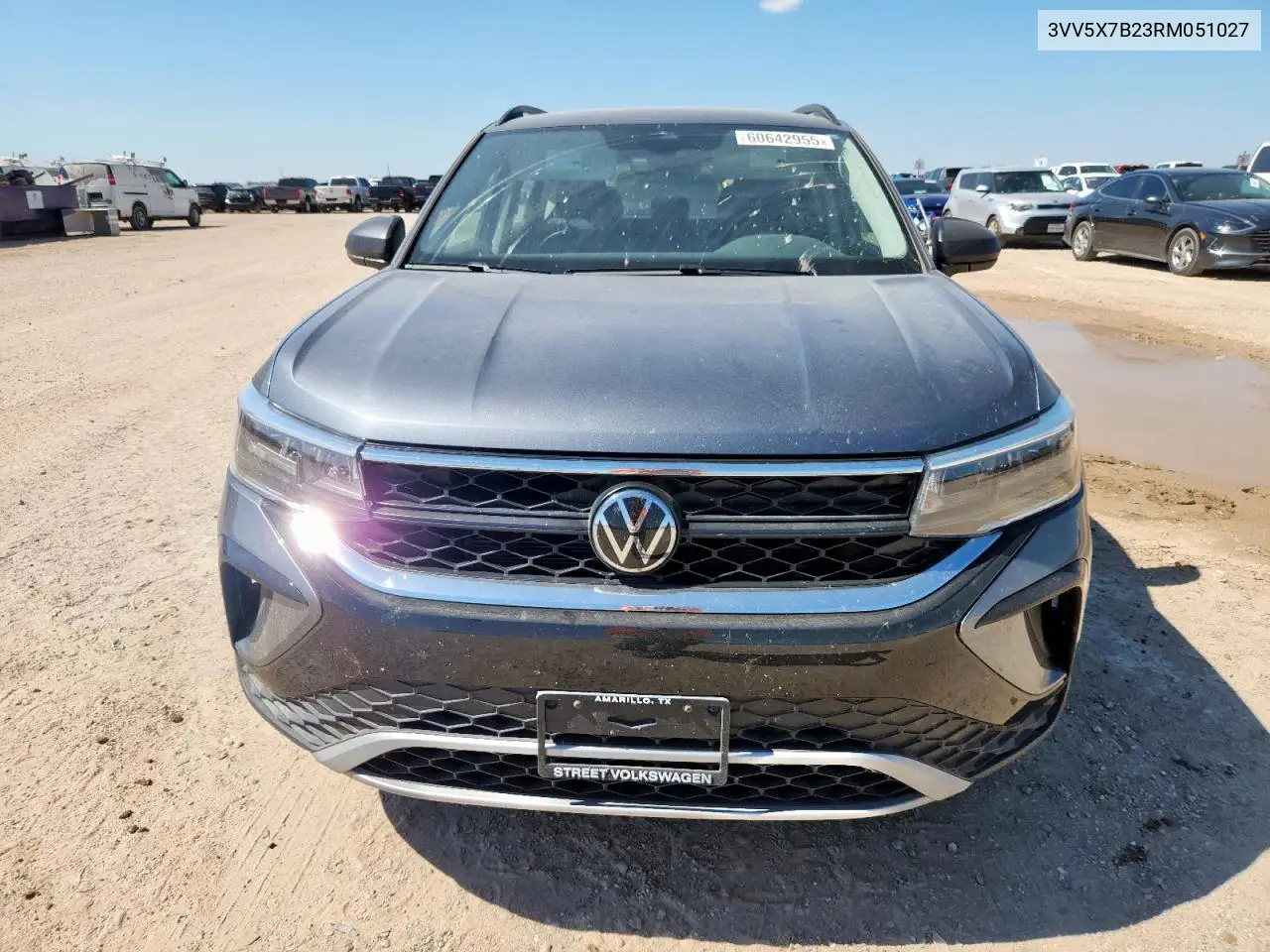 2024 Volkswagen Taos S VIN: 3VV5X7B23RM051027 Lot: 60642955