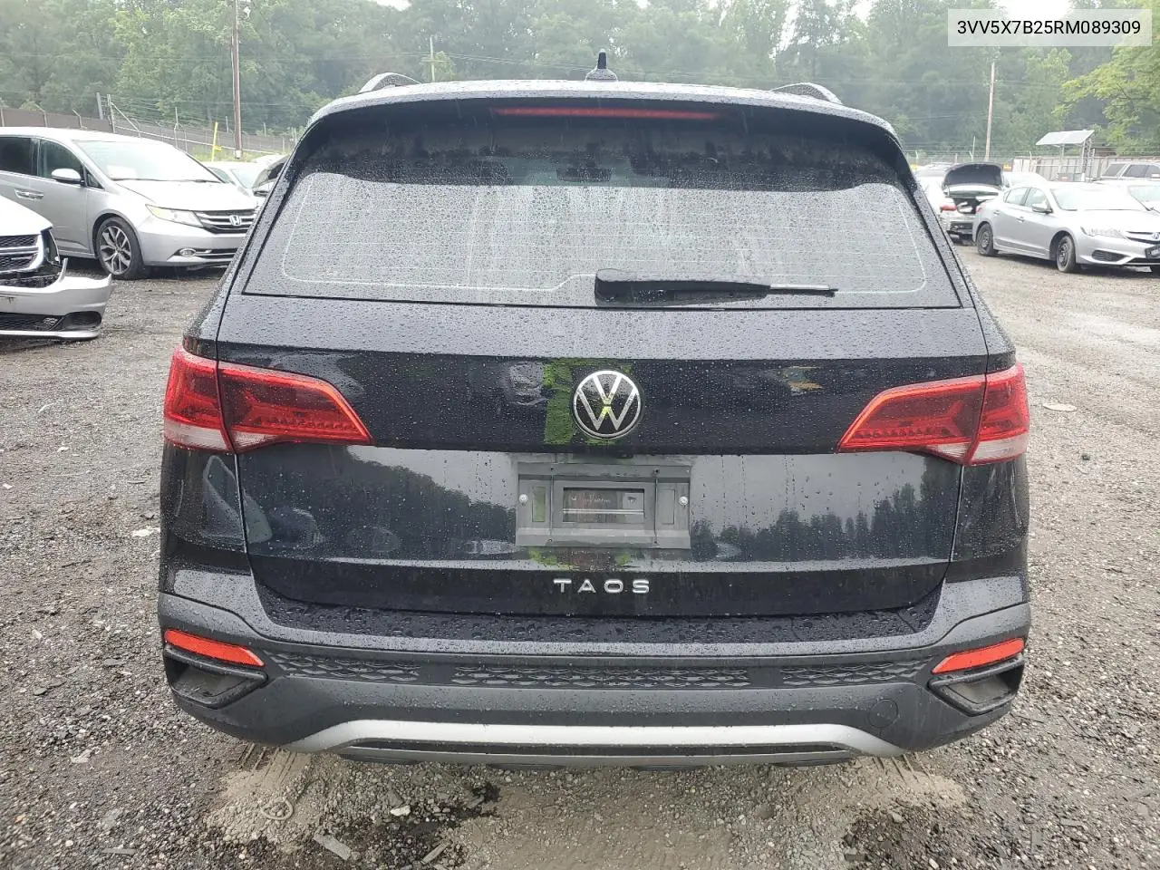 2024 Volkswagen Taos S VIN: 3VV5X7B25RM089309 Lot: 60725455