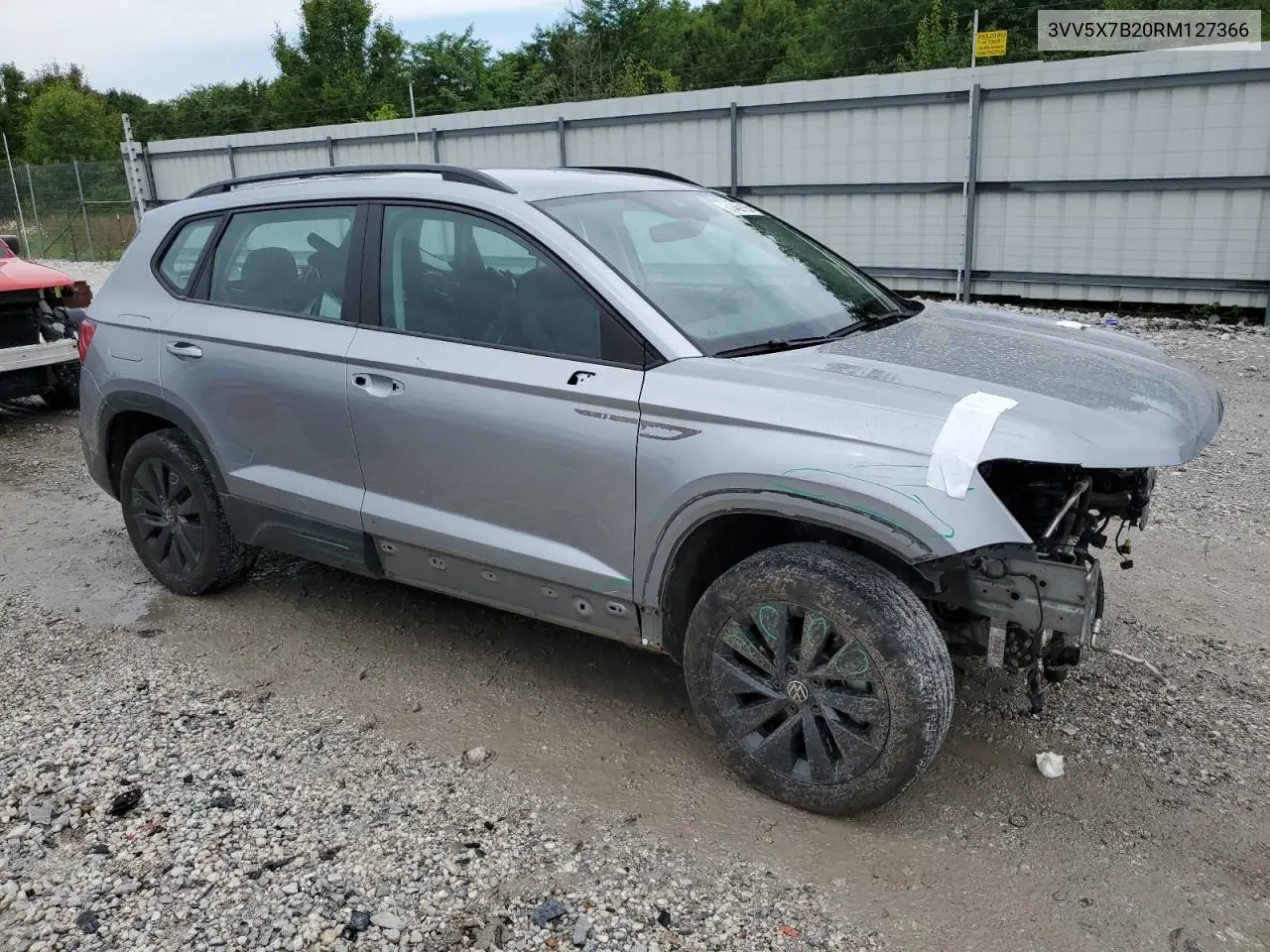 2024 Volkswagen Taos S VIN: 3VV5X7B20RM127366 Lot: 61469165