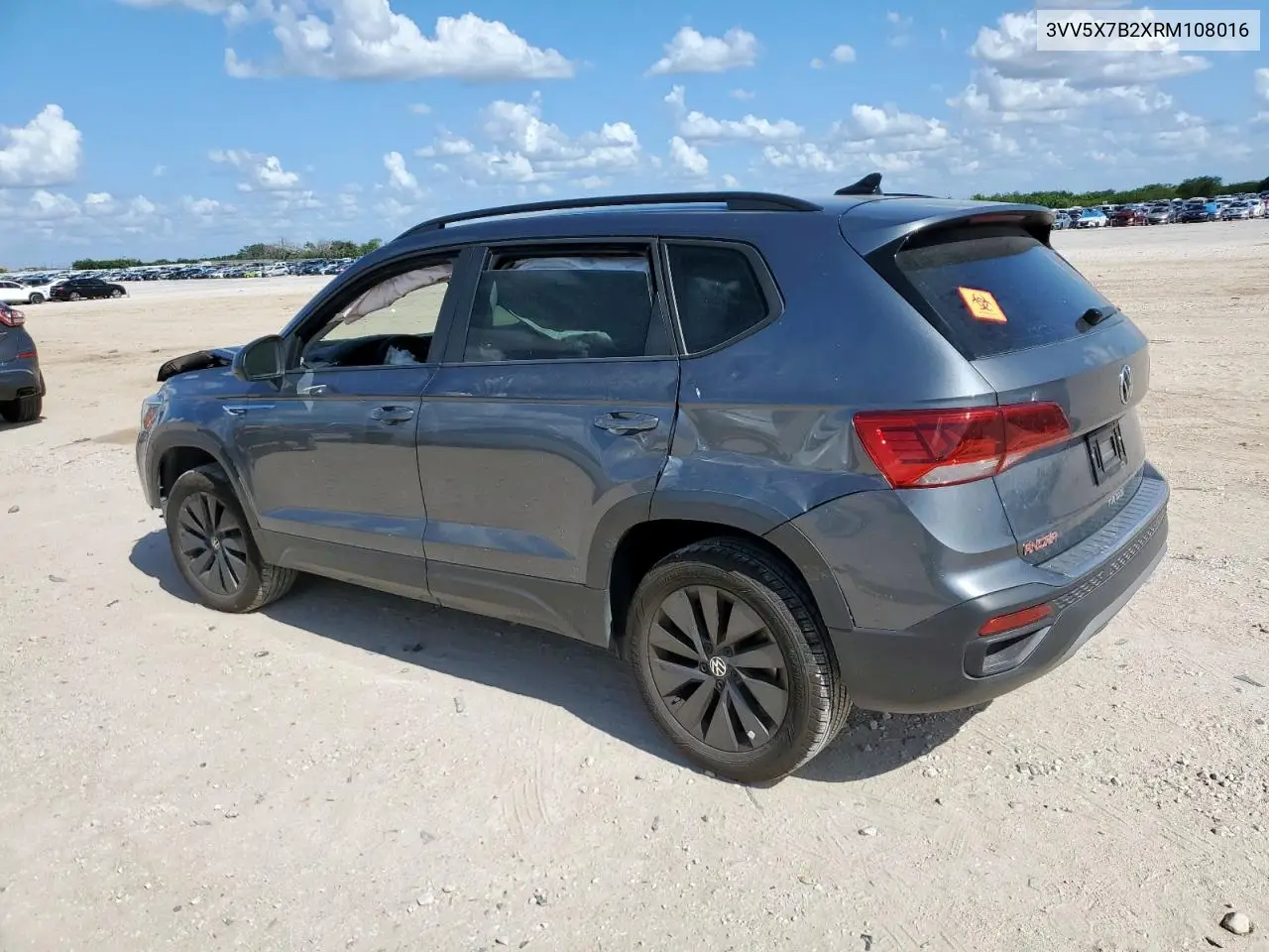 2024 Volkswagen Taos S VIN: 3VV5X7B2XRM108016 Lot: 61867025