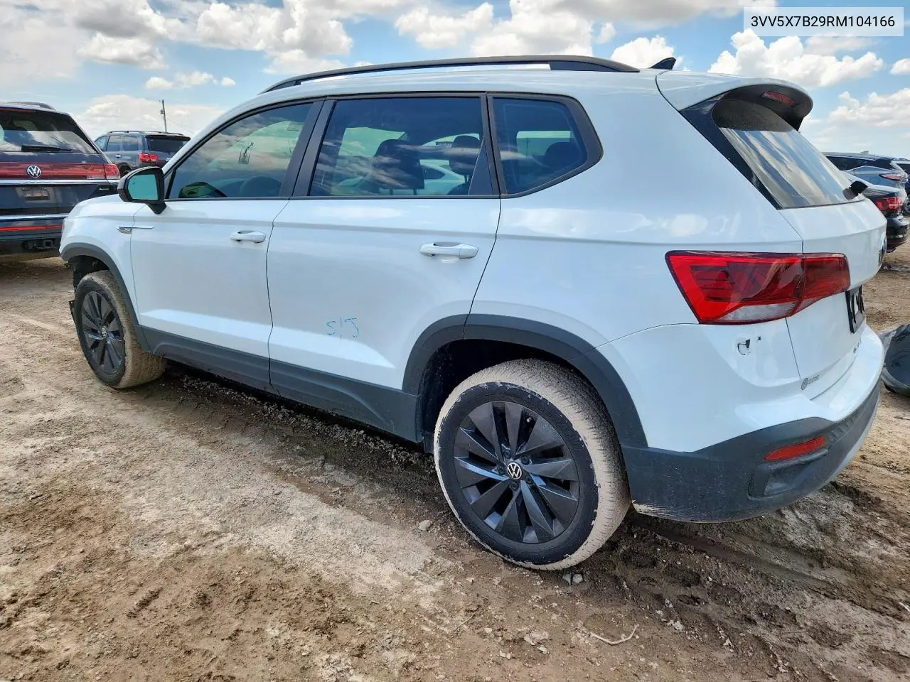 2024 Volkswagen Taos S VIN: 3VV5X7B29RM104166 Lot: 62133885