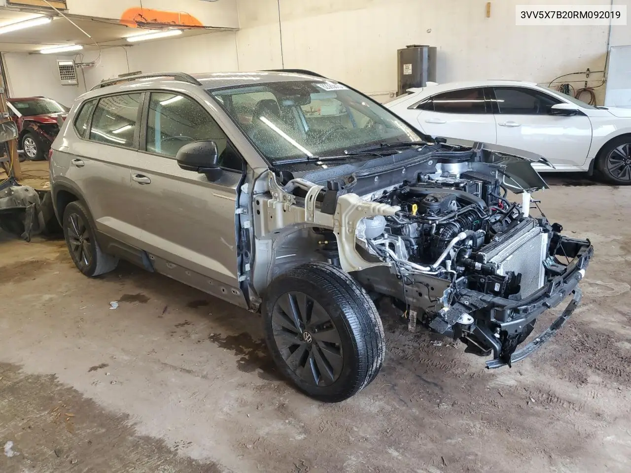 2024 Volkswagen Taos S VIN: 3VV5X7B20RM092019 Lot: 62365815