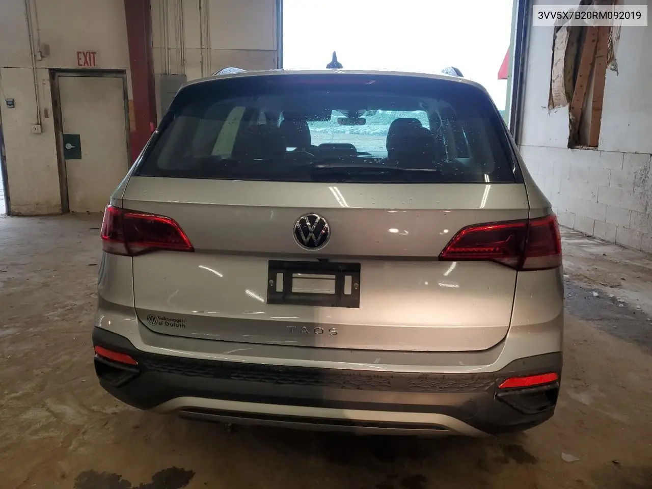 2024 Volkswagen Taos S VIN: 3VV5X7B20RM092019 Lot: 62365815
