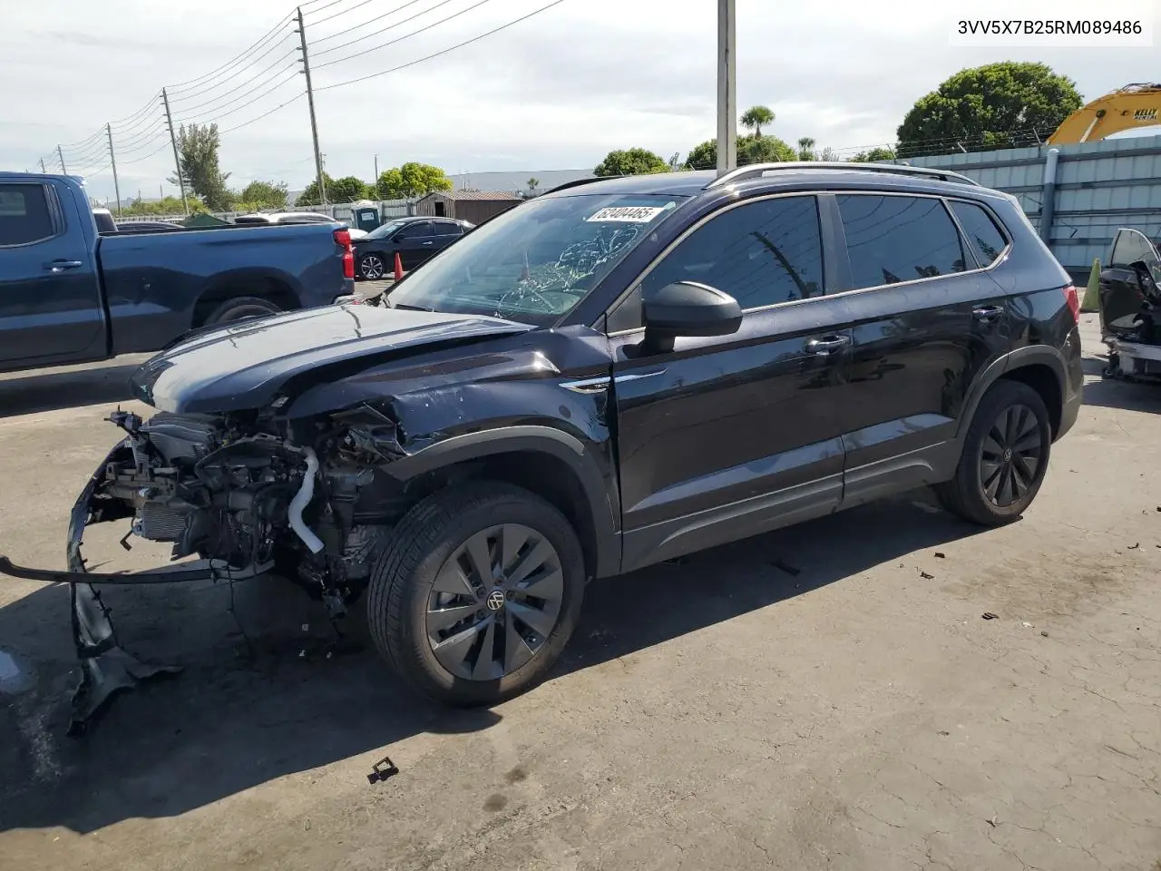 2024 Volkswagen Taos S VIN: 3VV5X7B25RM089486 Lot: 62404465