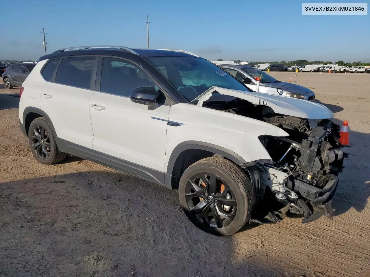 2024 Volkswagen Taos Se VIN: 3VVEX7B2XRM021846 Lot: 63791375