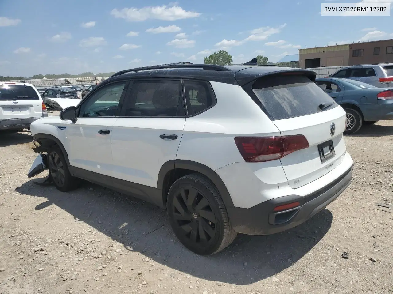 2024 Volkswagen Taos Se VIN: 3VVLX7B26RM112782 Lot: 64684795