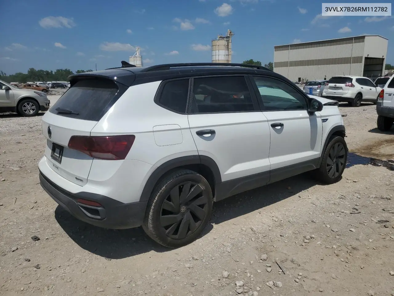 2024 Volkswagen Taos Se VIN: 3VVLX7B26RM112782 Lot: 64684795