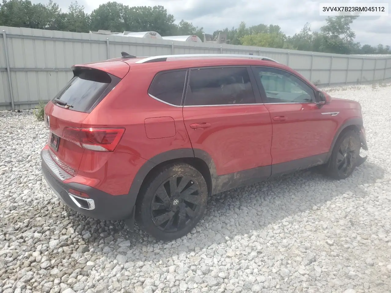 2024 Volkswagen Taos Sel VIN: 3VV4X7B23RM045112 Lot: 64782445