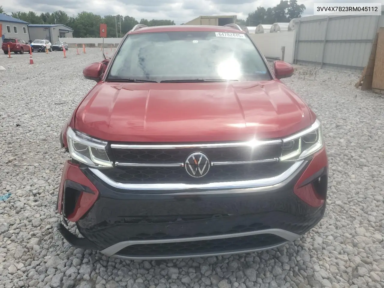 2024 Volkswagen Taos Sel VIN: 3VV4X7B23RM045112 Lot: 64782445