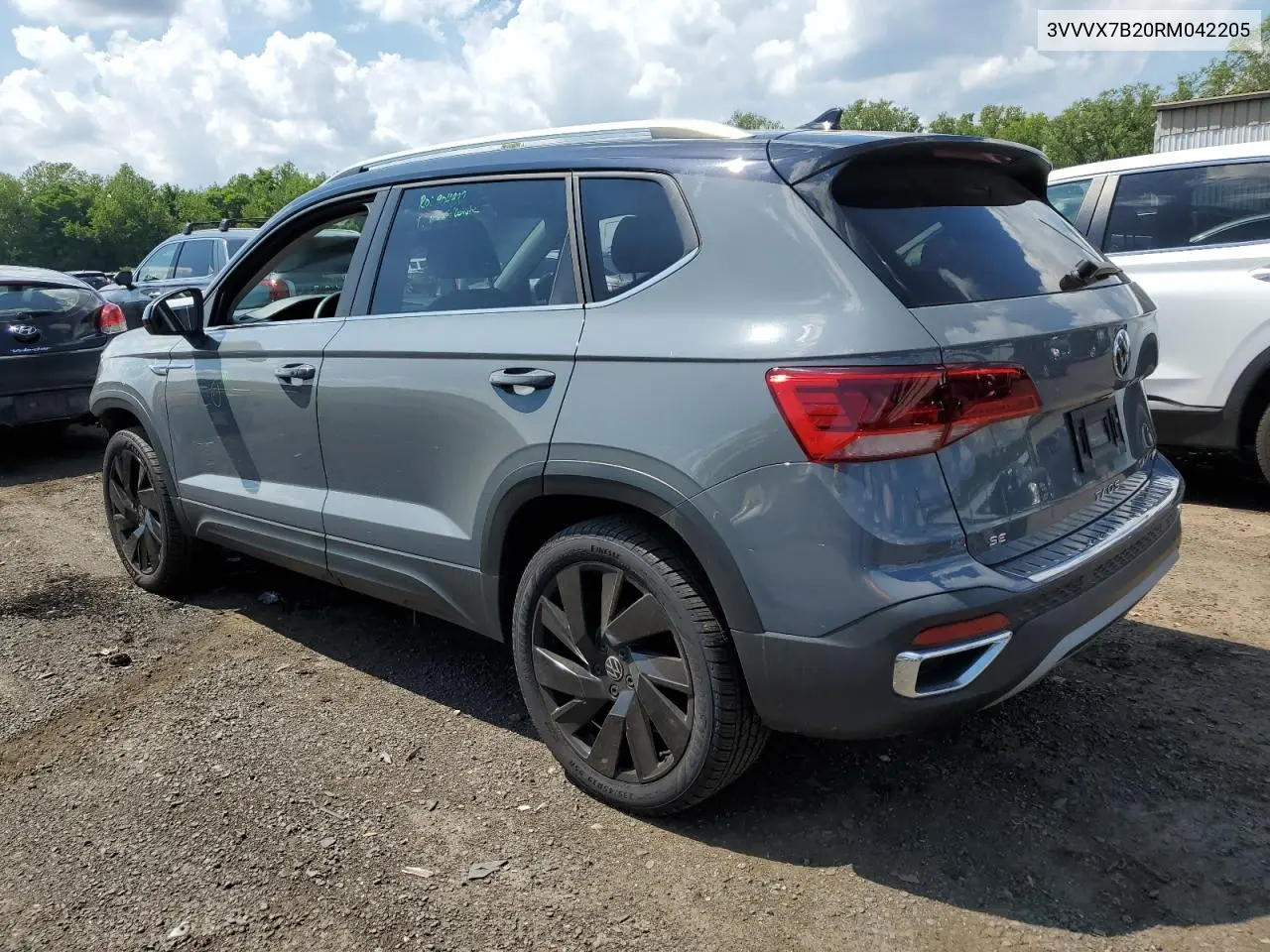 2024 Volkswagen Taos Se VIN: 3VVVX7B20RM042205 Lot: 64996855
