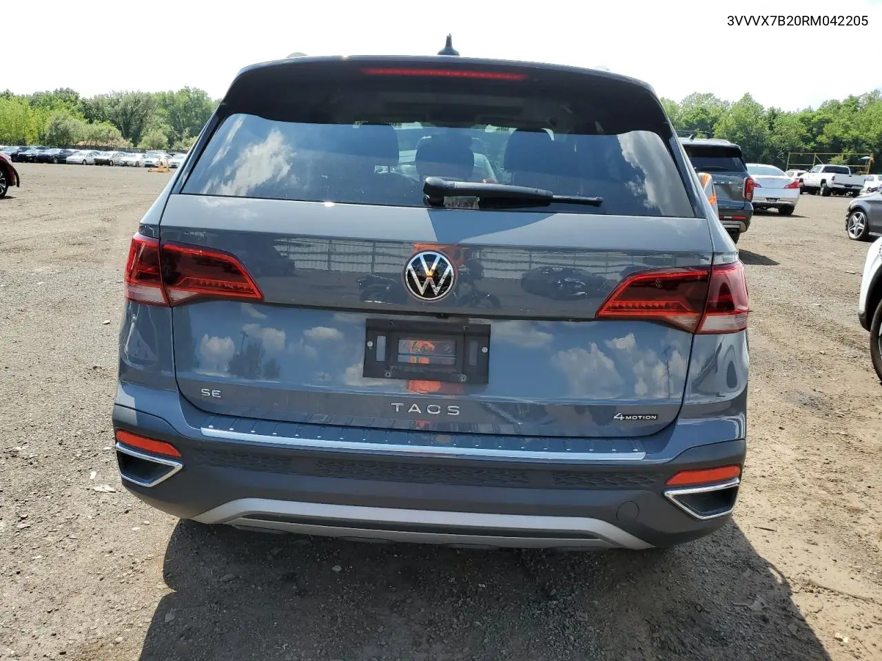2024 Volkswagen Taos Se VIN: 3VVVX7B20RM042205 Lot: 64996855